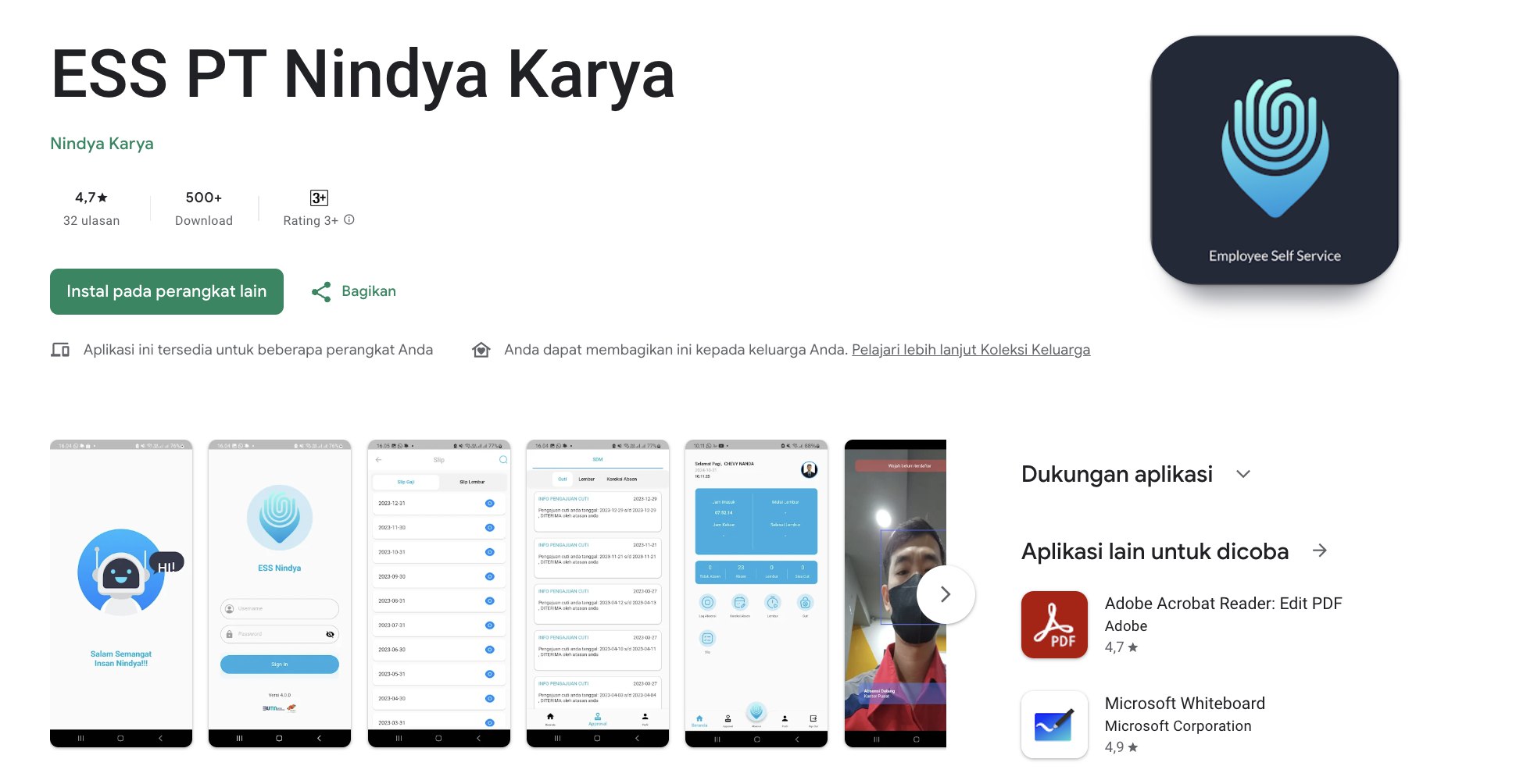 Absensi Karyawan dengan Face Recognition